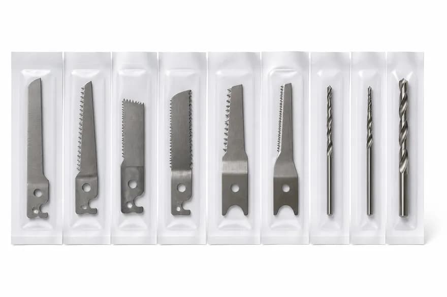Illustrative Saw Blades & Drill Bits